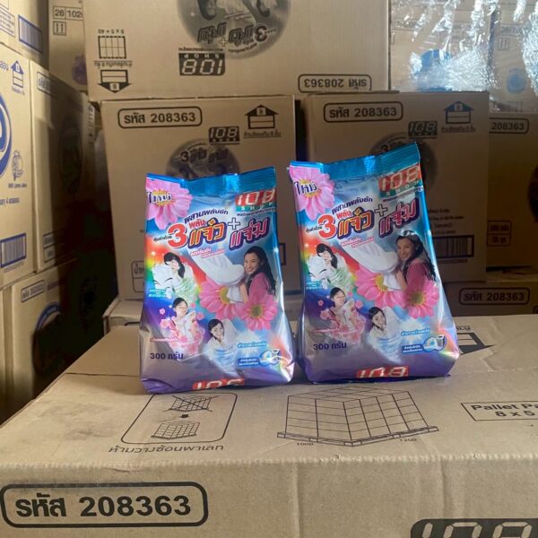 3แจ๋ว ผงซักฟอก 300 ก.