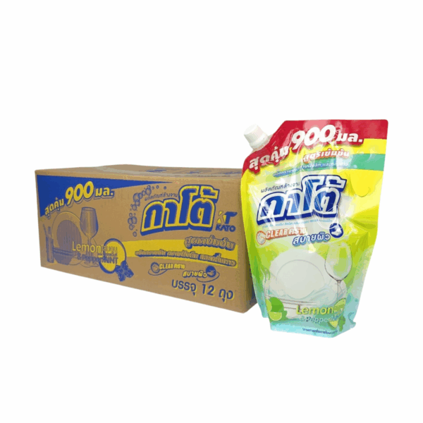 กาโต้ ล้างจานแถมสก๊อตไบ 900 มล.