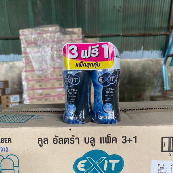เอ็กซิท โรออน 25มล. เอ๊กตร้า คลู&โพรเทคฟ้า